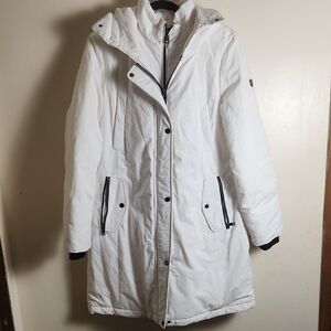 Madison Expedition, White Winter Jacket, Women's Large.